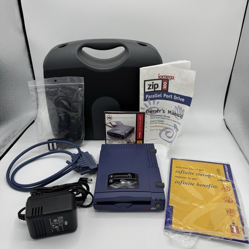 Iomega zip 100 parallel port - zip,